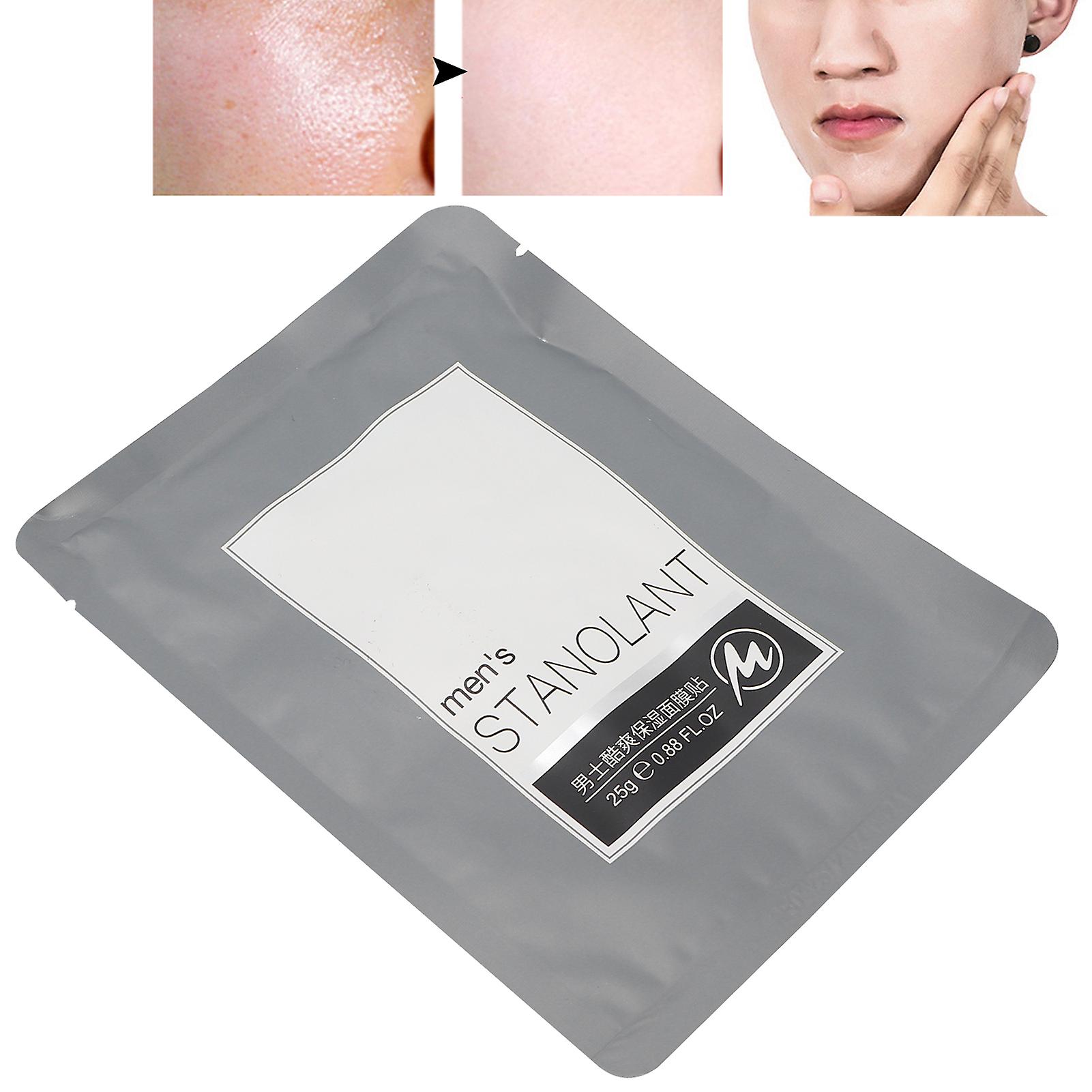 Moisturizing Facial Mask Sheet Refreshing Nourishing Skin Face Mask For Men 25g