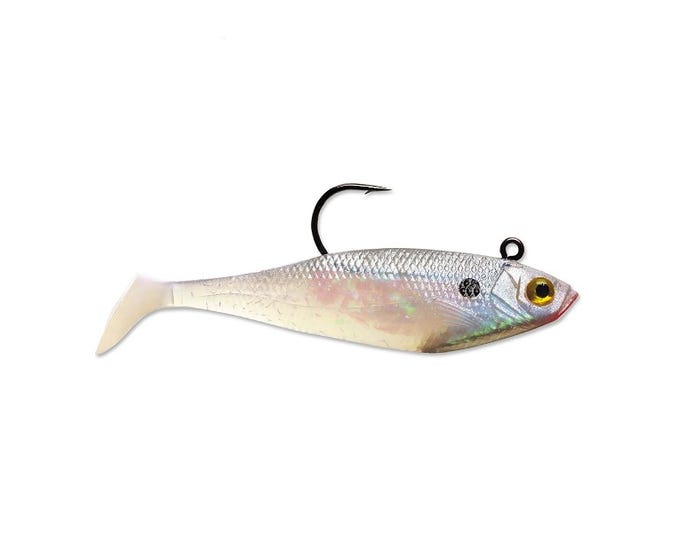 Rapala Wildeye Swim Shad 03  Pearl  WSS03PRL