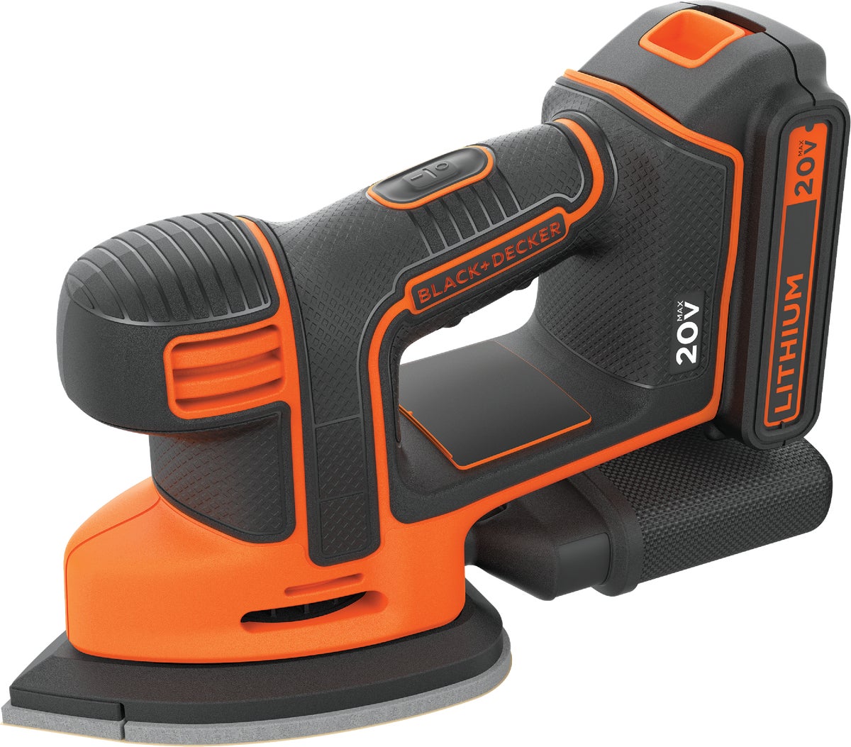 Blackamp Decker 20V MAX Lithium-Ion Mouse Cordless Finish Sander Kit