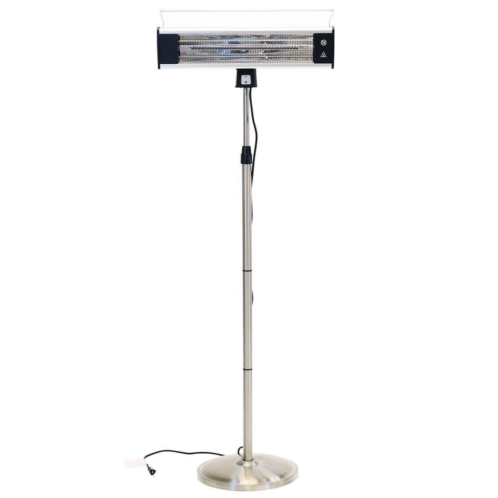 Patio Premier 120-Watt Adjustable Height Standing Electric Patio Heater with Remote 141010