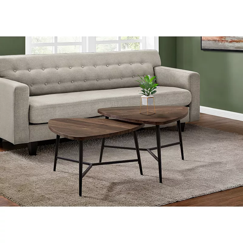 Monarch Nesting Coffee Table 2-piece Set