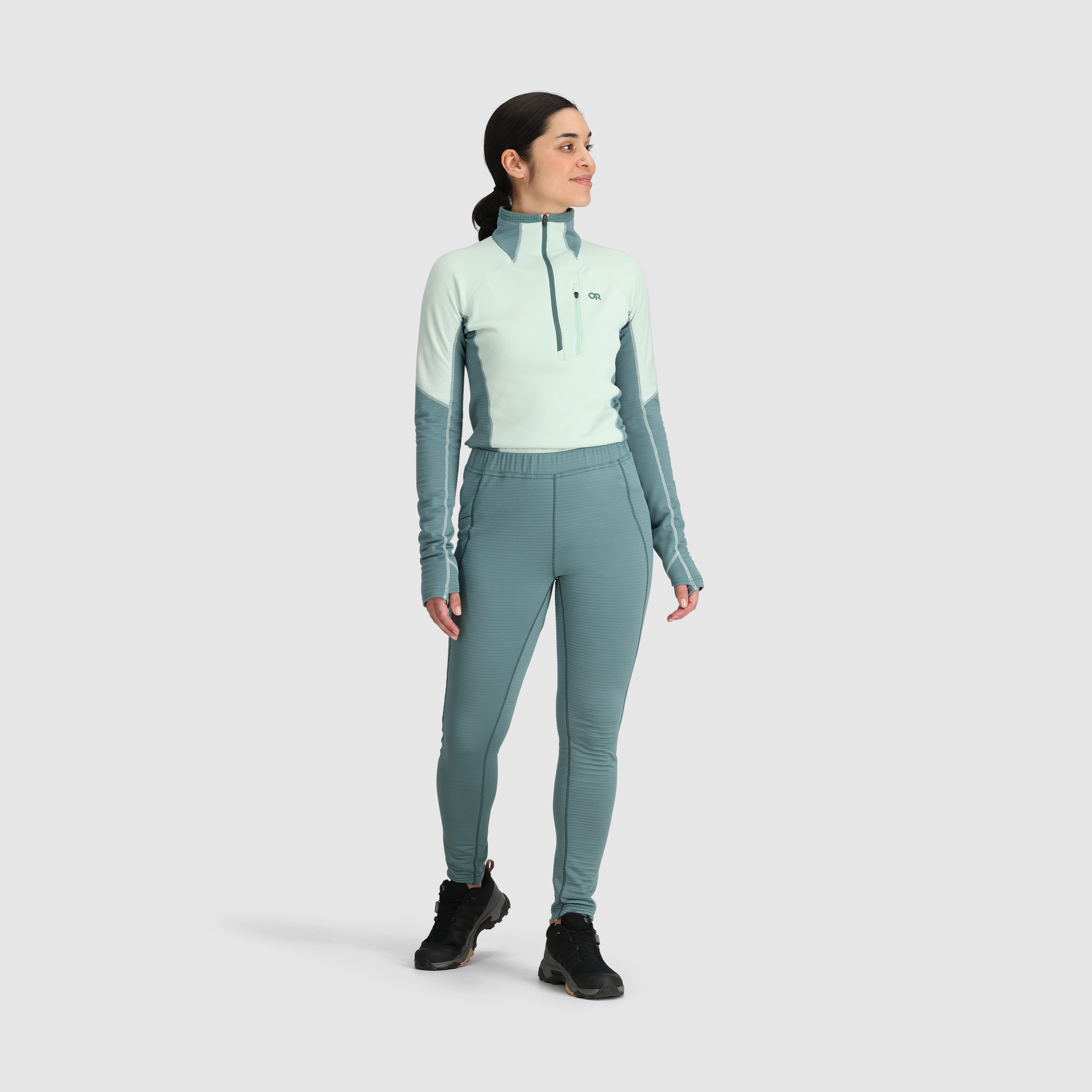 Women's Vigor Grid Fleece Bottoms