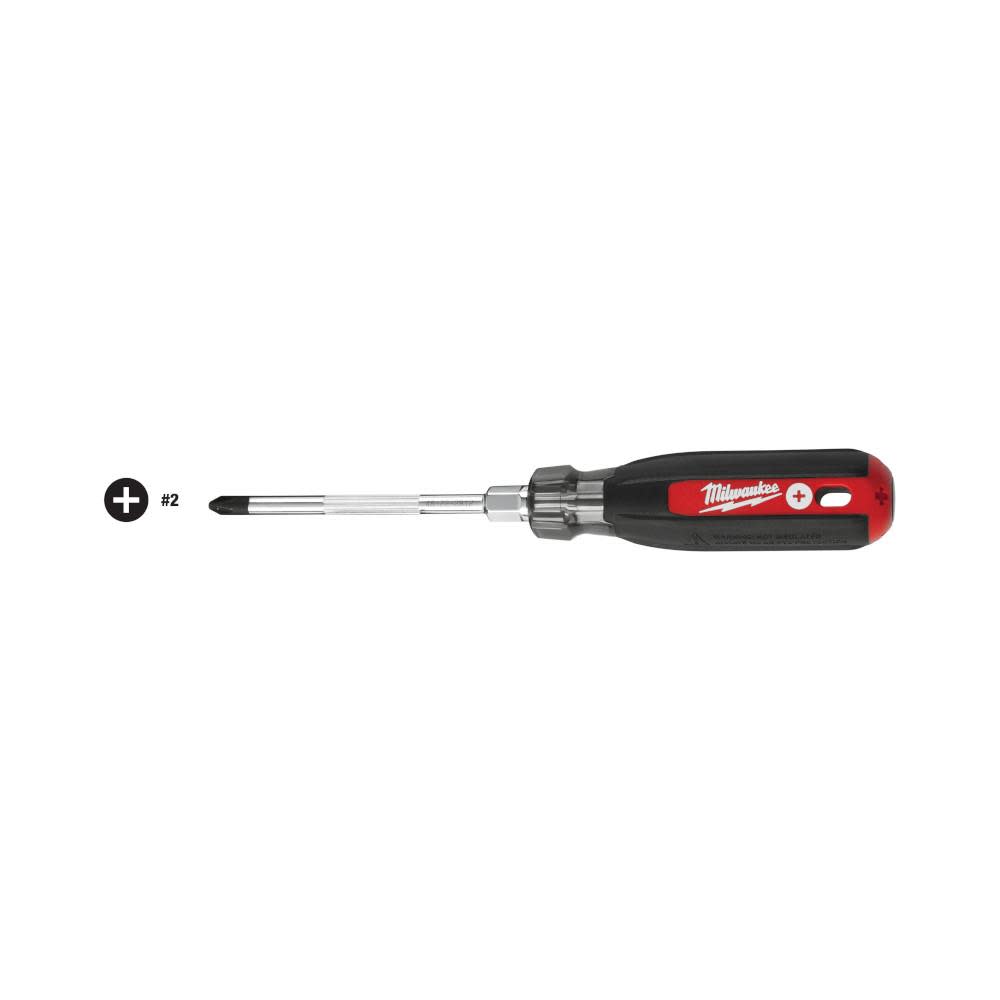 #2 Phillips ; 4 in. Cushion Grip Screwdriver