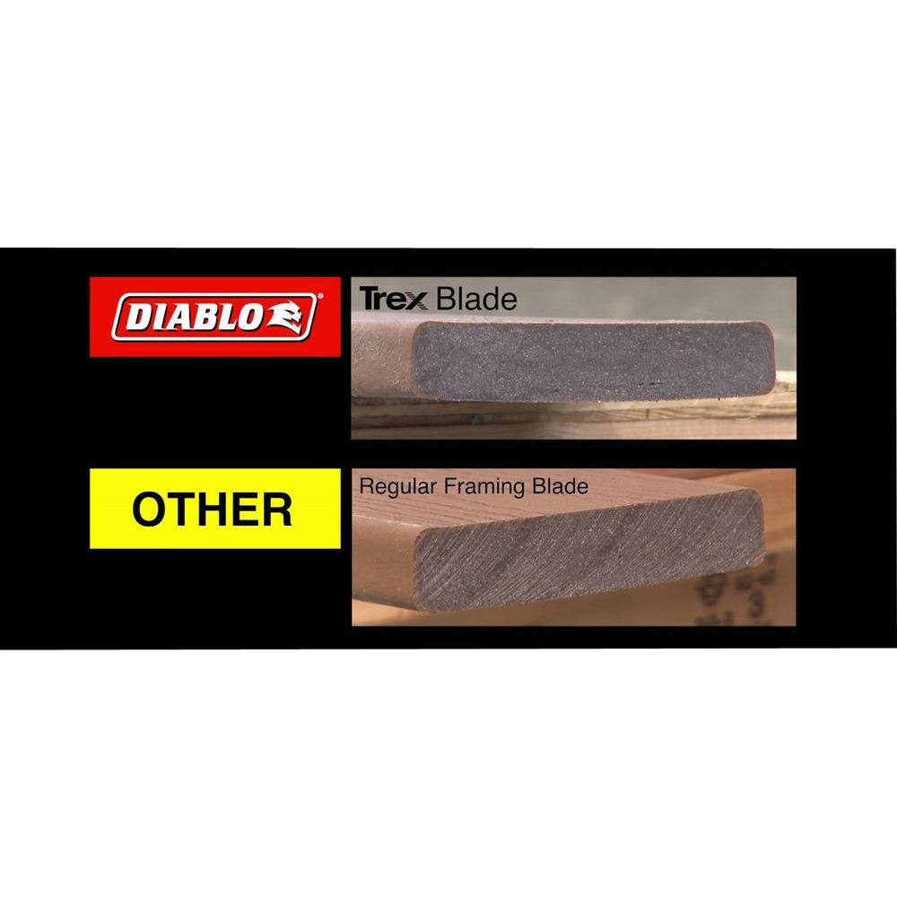 DIABLO TREXBlade 7-14 in. x 44-Tooth Composite MaterialPlastics Circular Saw Blade D0744CD