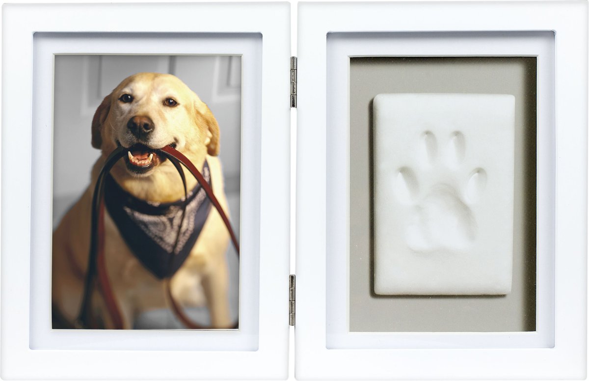 Pearhead Pawprints Desk Frame， 4 x 6-in