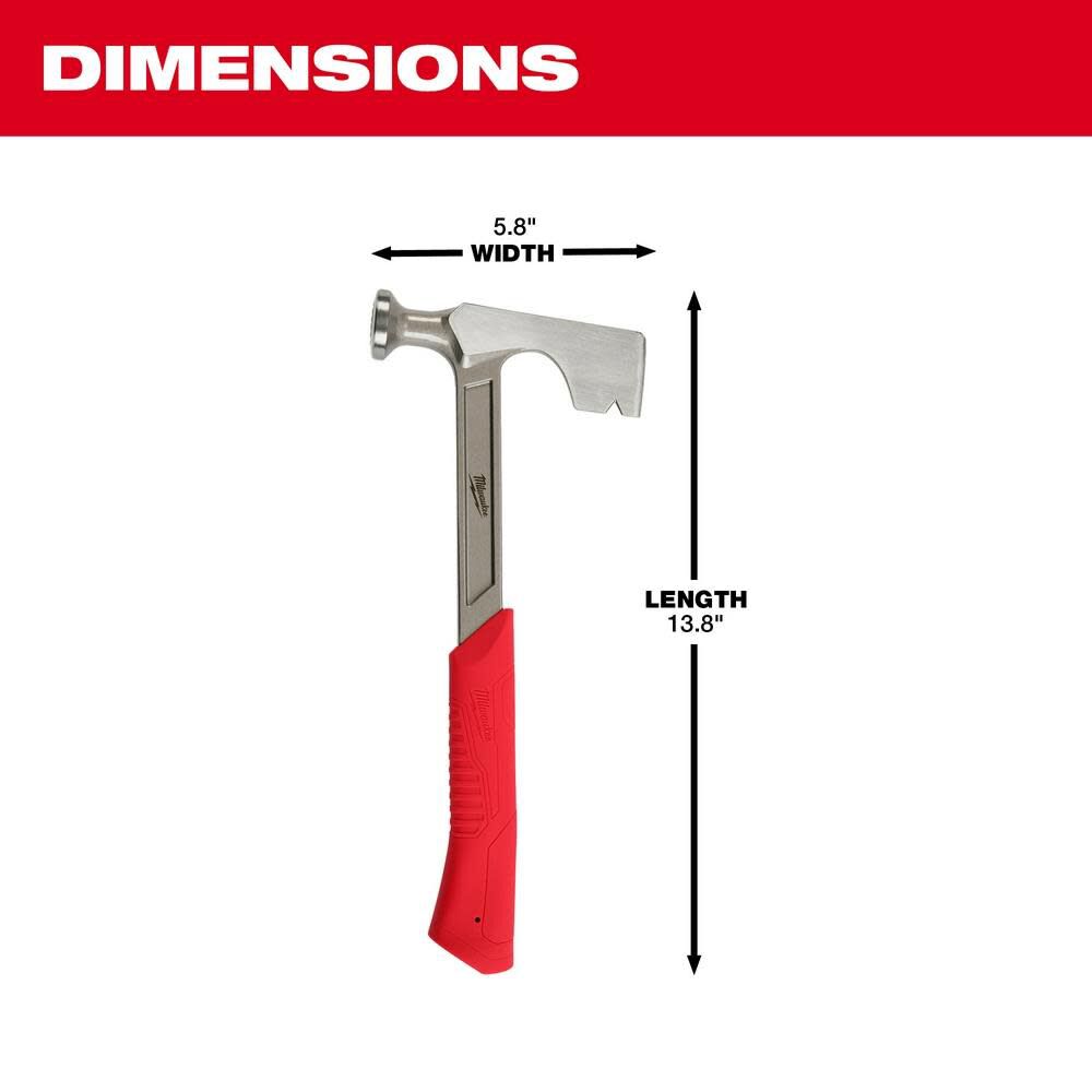 Milwaukee 15oz Drywall Hammer 48-22-9060 from Milwaukee