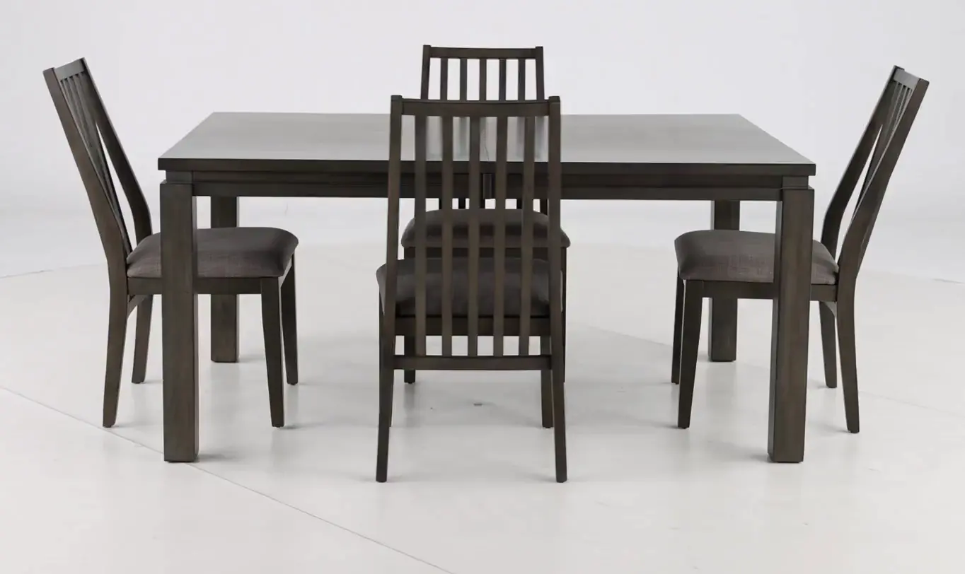 Hartford Gray 5 Piece Dining Set