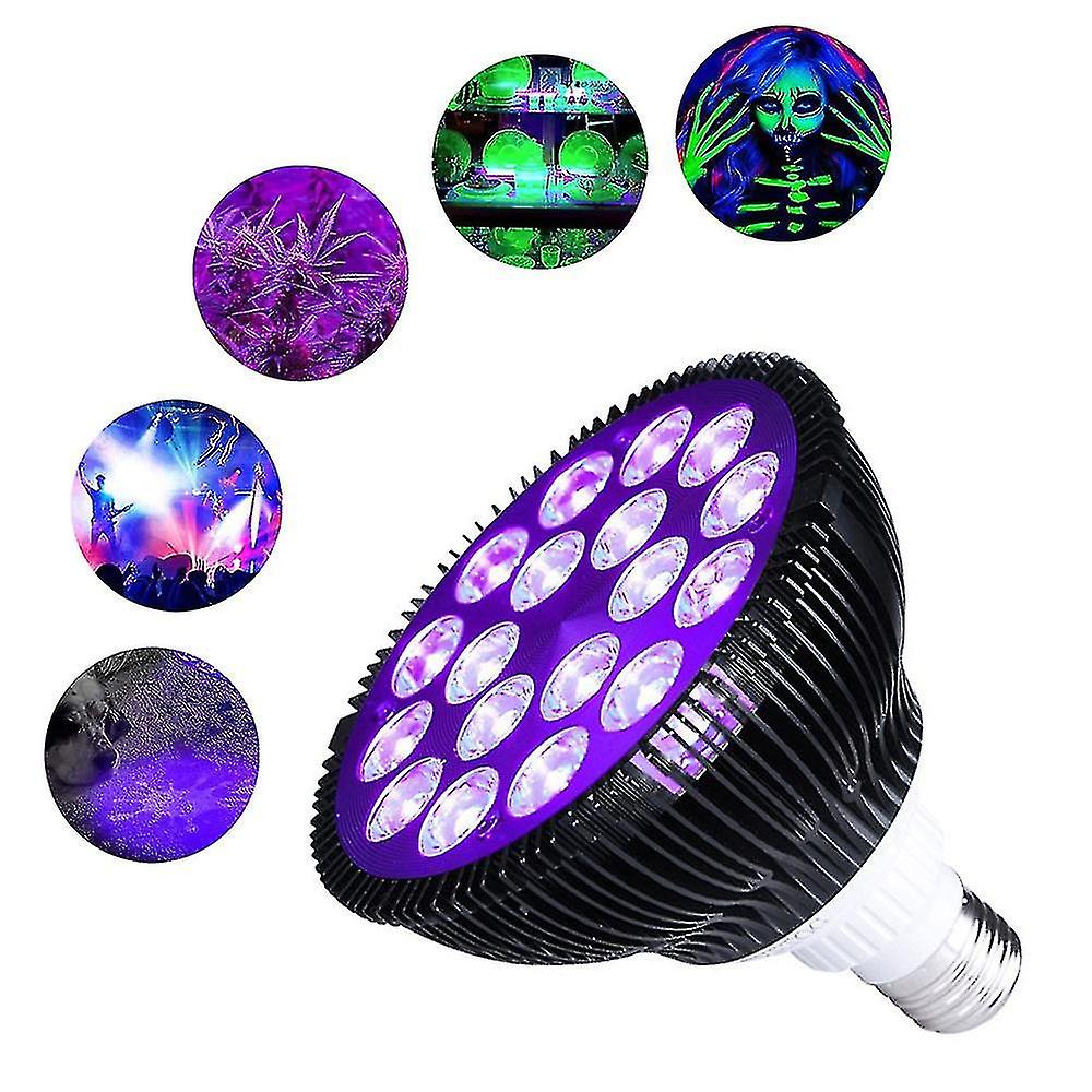 Led Purple Light Par38 Par Light E27 Spotlight Bulb Flood Lamp Bar Party Atmosphere Lamp Plant Grow Fish Light