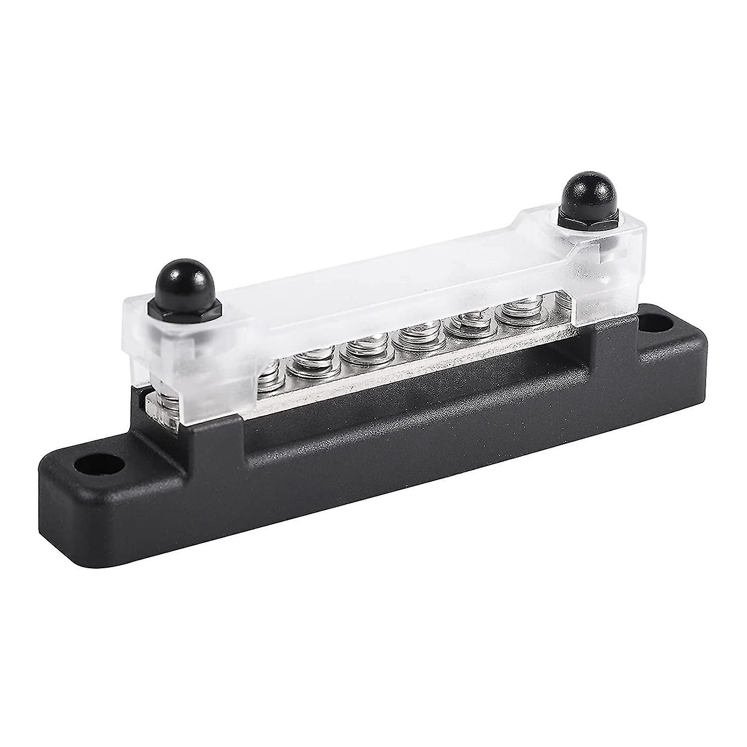 6 Position Bus Bar Terminal， 130a / 150a， For Car Boat Marine Power Distribution Terminal Block