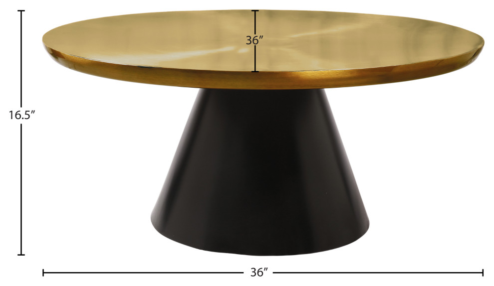 Martini Coffee Table   Contemporary   Coffee Tables   by Meridian Furniture  Houzz