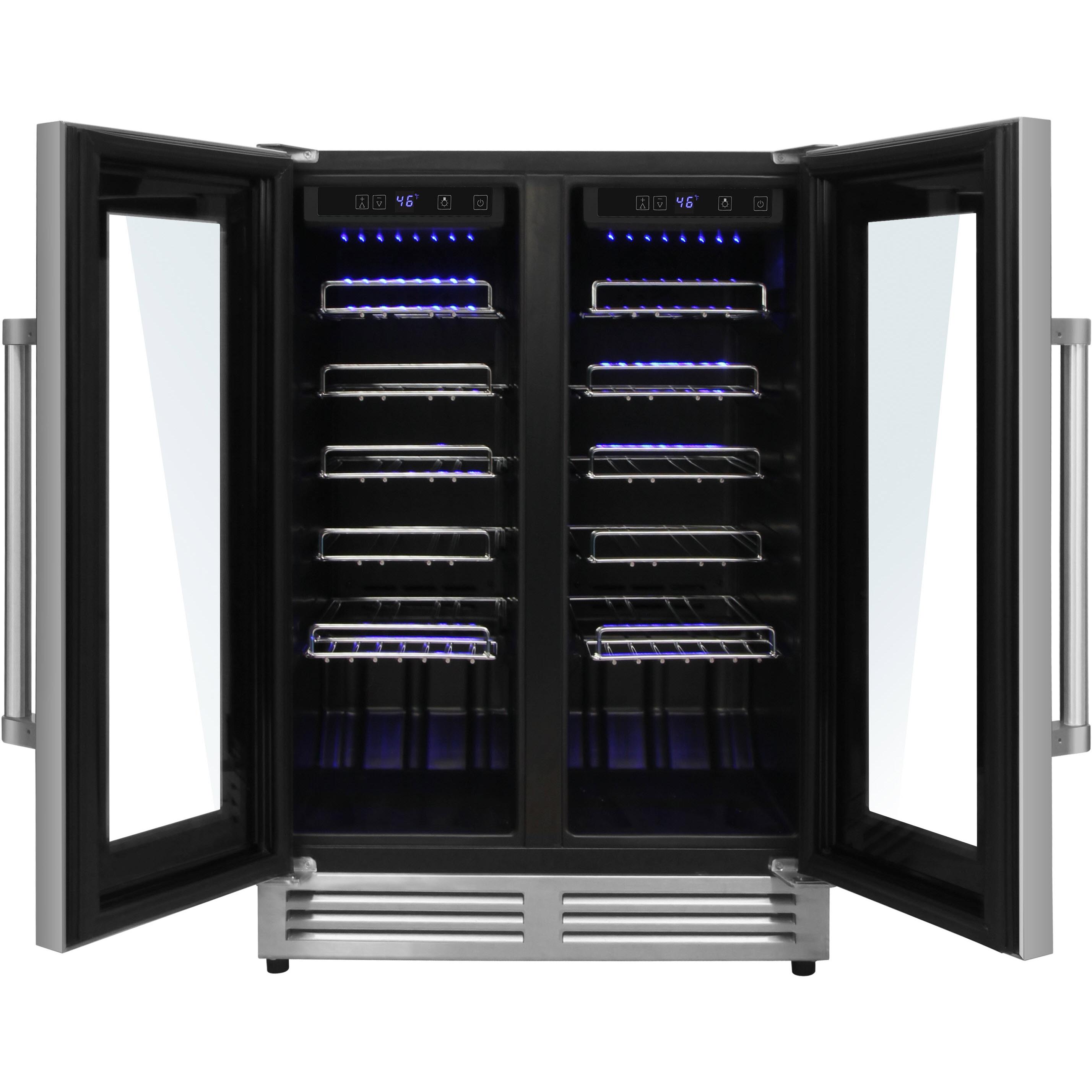 Thor Kitchen 42-Bottle Wine Cooler with 2 Temperature Zones TWC2402