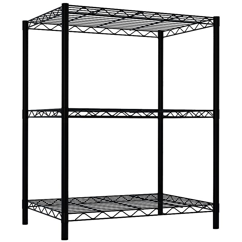 Home Basics 3-Tier Steel Wire Storage Shelf