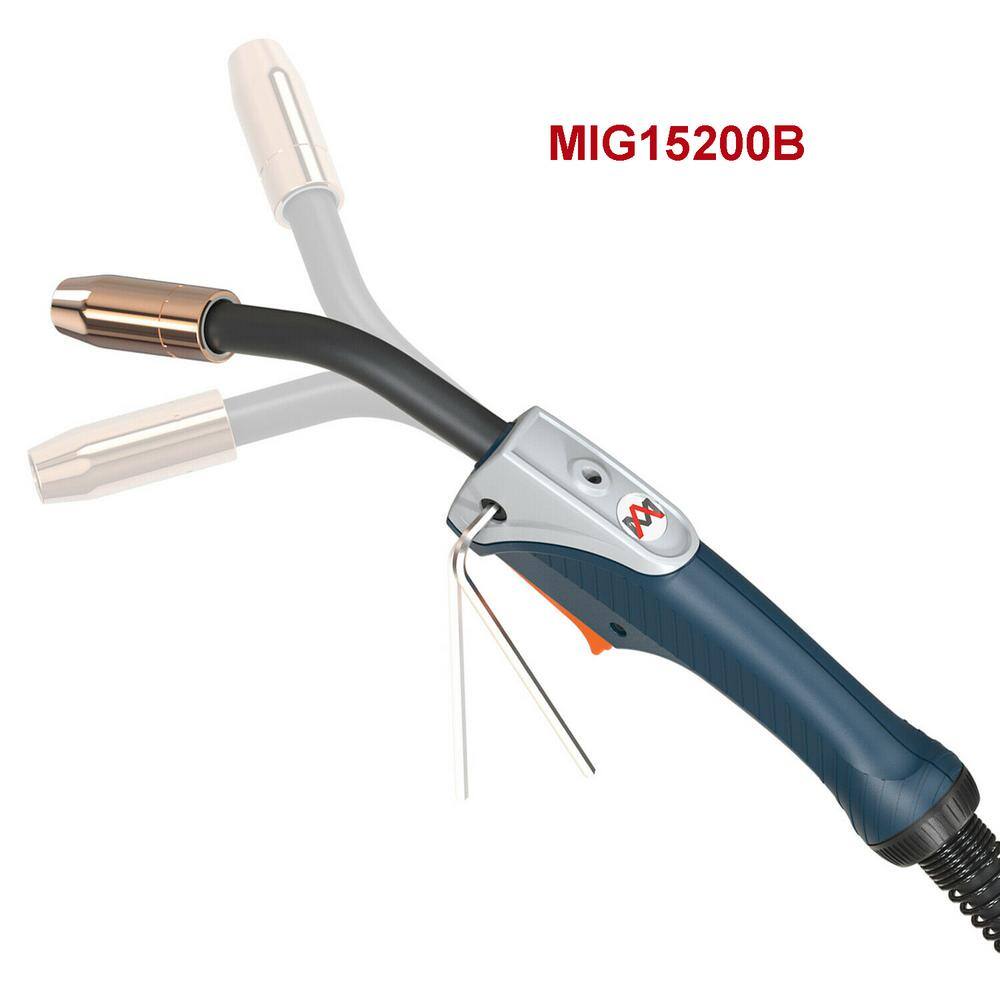 AMICO POWER MIG15200B 5-Pin 15 ft. 200 Amp MIG Torch Use for MIG-140GS160GS200GS MTS-185205 and MIG-160MIG-180200 MIG15200B