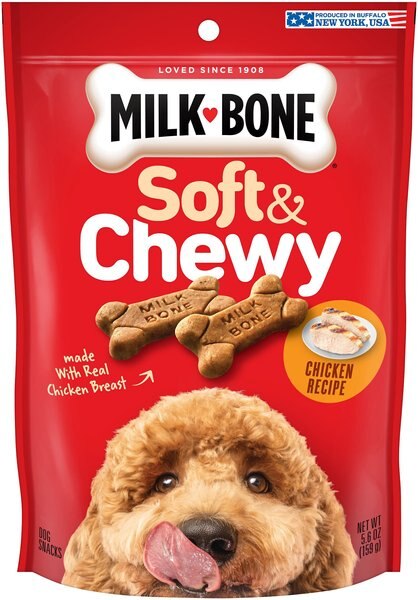 Milk-Bone Soft and Chewy Chicken Recipe Dog Treats