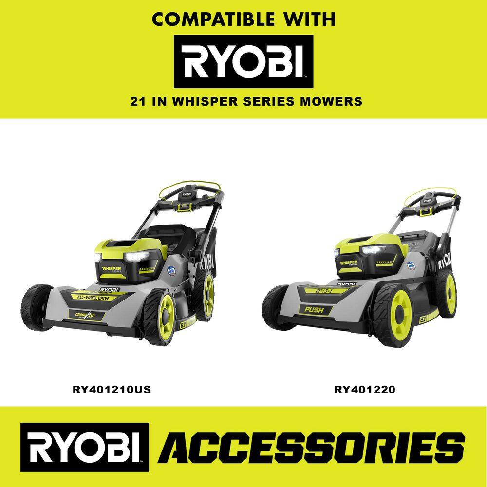 RYOBI 21 in. Replacement Blades for 40-Volt HP Brushless 21 in. Whisper Series Lawn Mowers AC04031