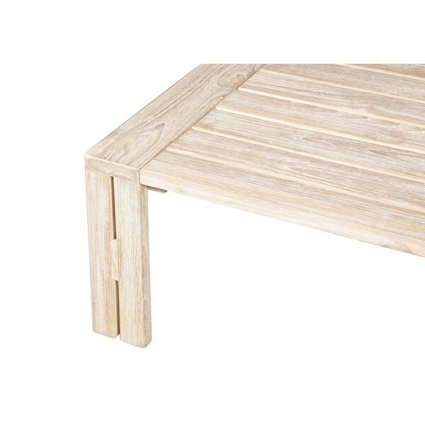 Paradiso Teak Outdoor Natural Look Coffee Table