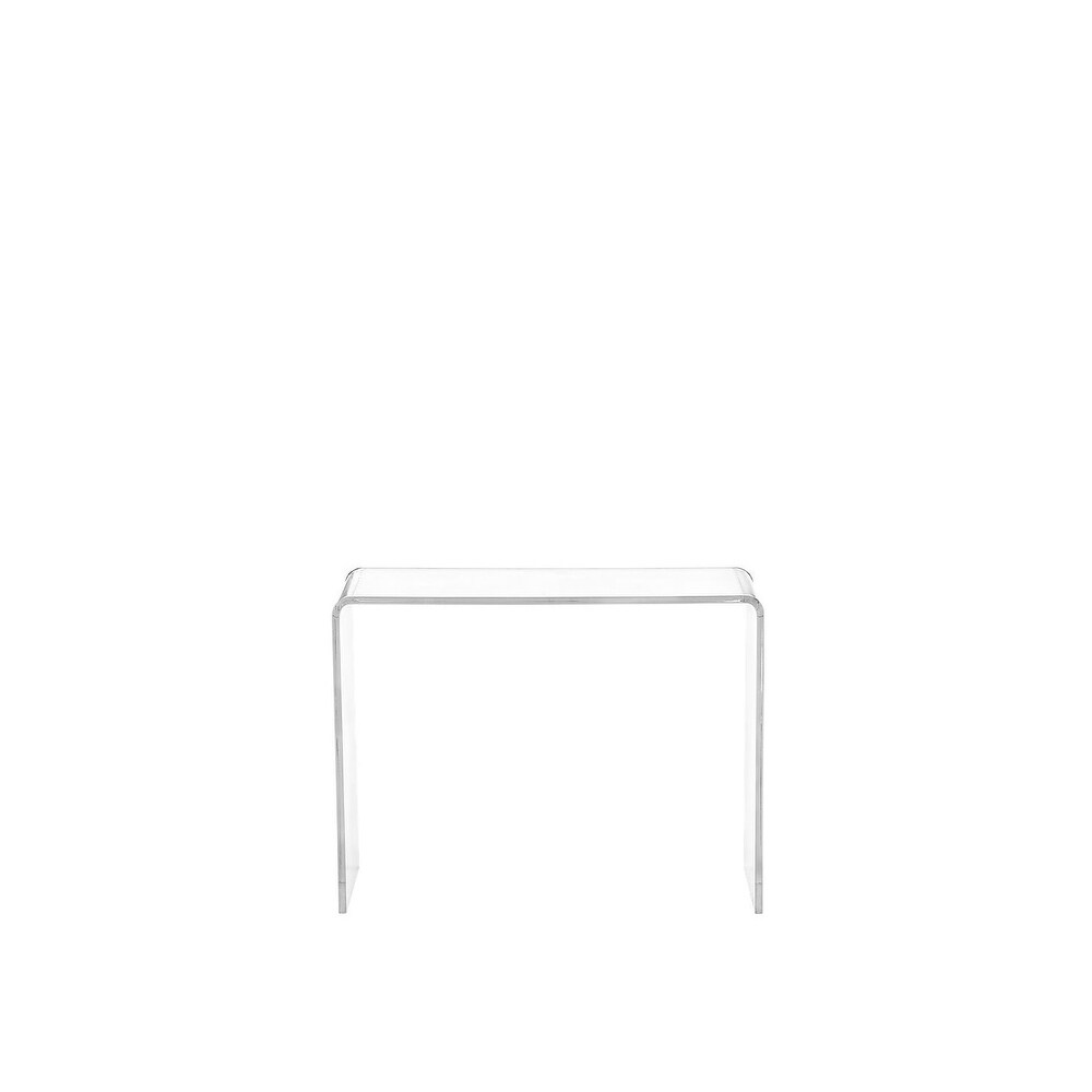 Acrylic Small Console Table   30\