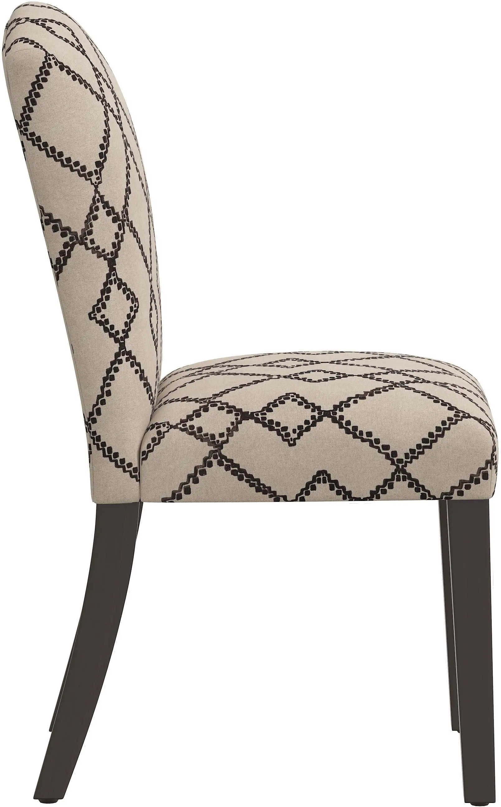 Nora Granite Geometric Dining Chair - Skyline Furniture