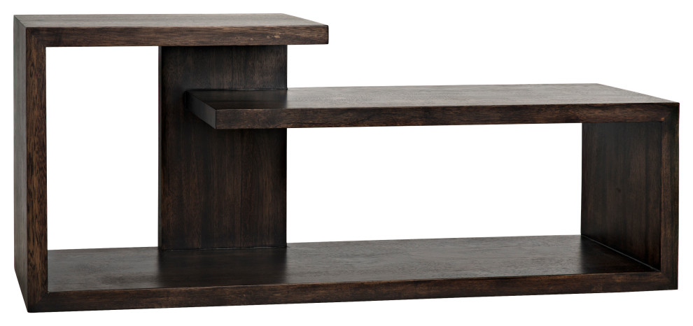 Lou Console  Ebony Walnut   Transitional   Console Tables   by HedgeApple  Houzz