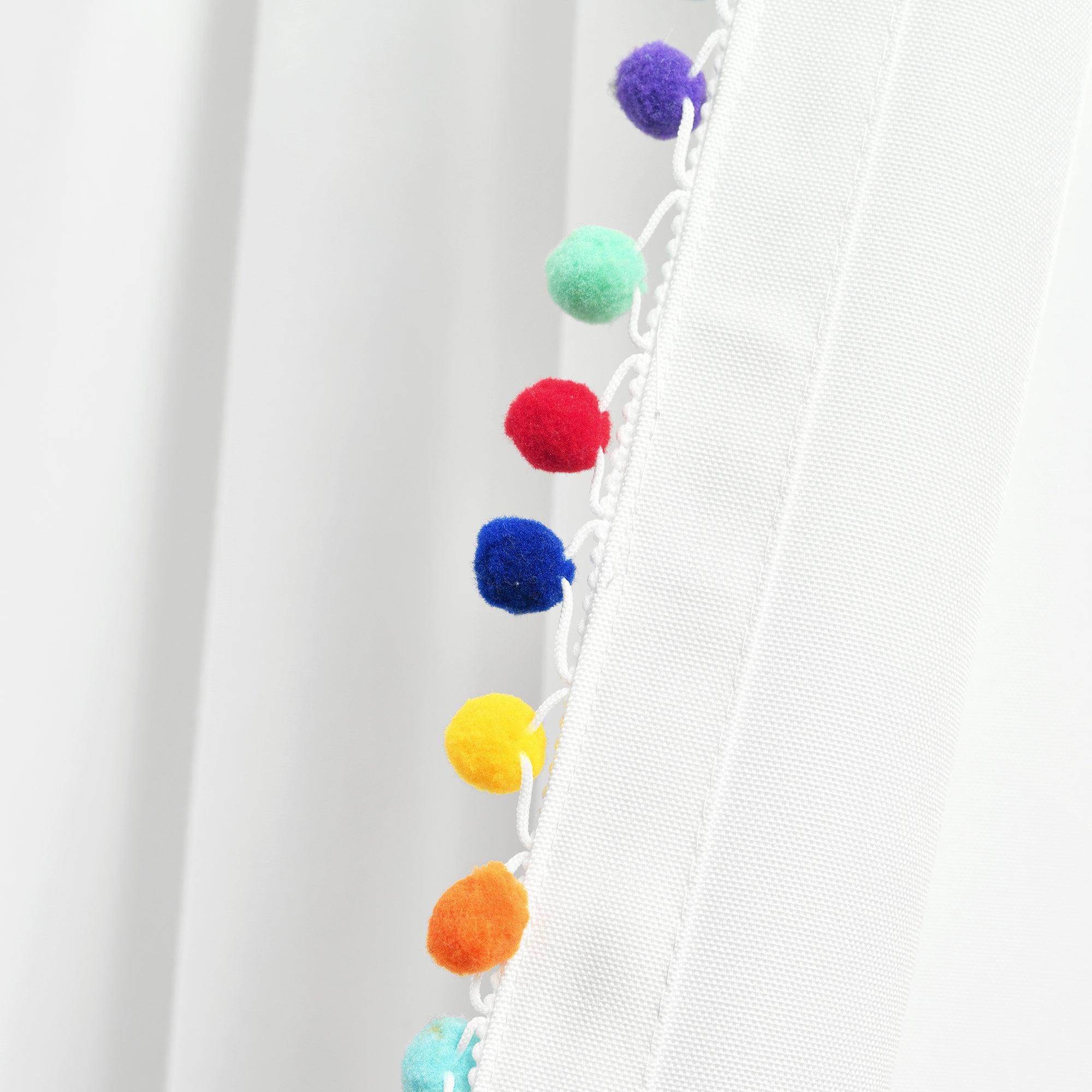 Pom Pom Window Curtain