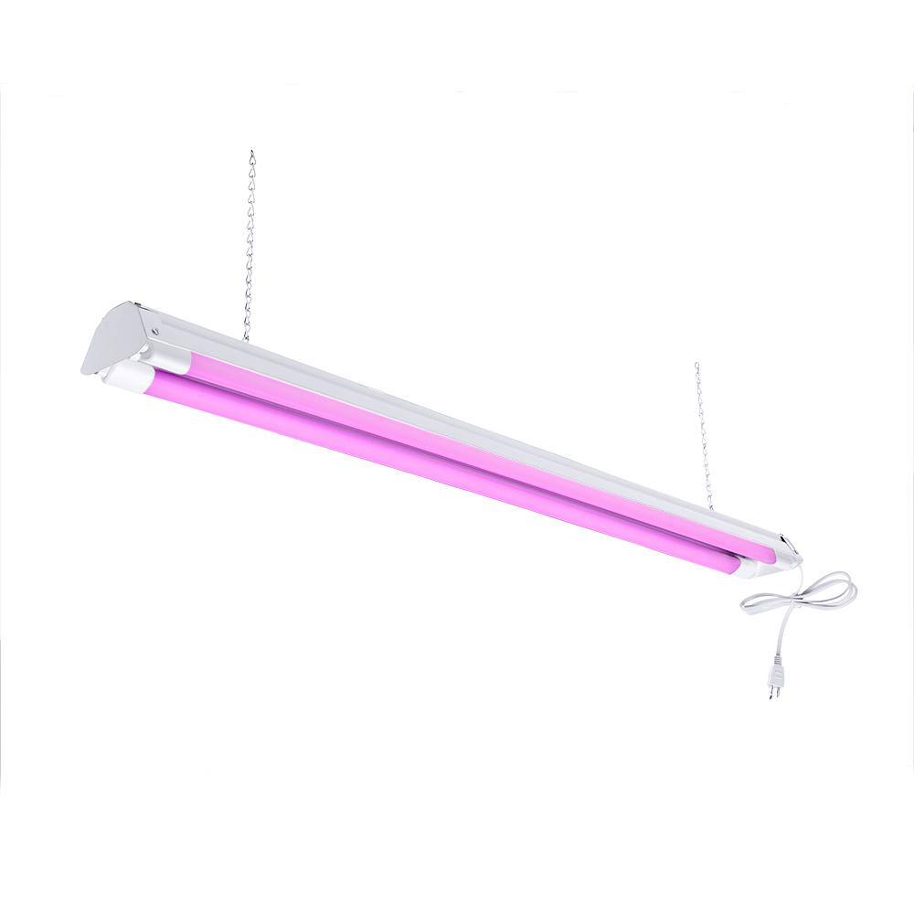 toggled 4 ft. 32-Watt 2-Light LED Grow Light (LED Tubes Included) FH420DE-E416G1