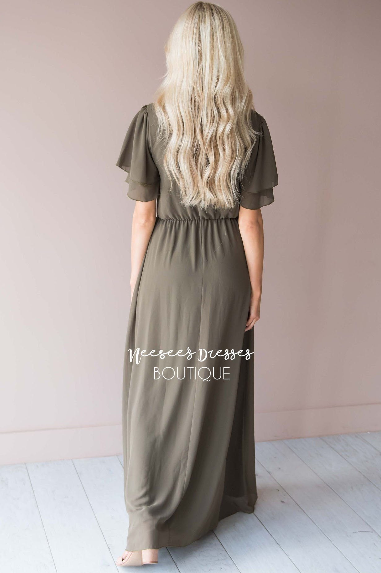 The Chloe Chiffon Maxi Dress