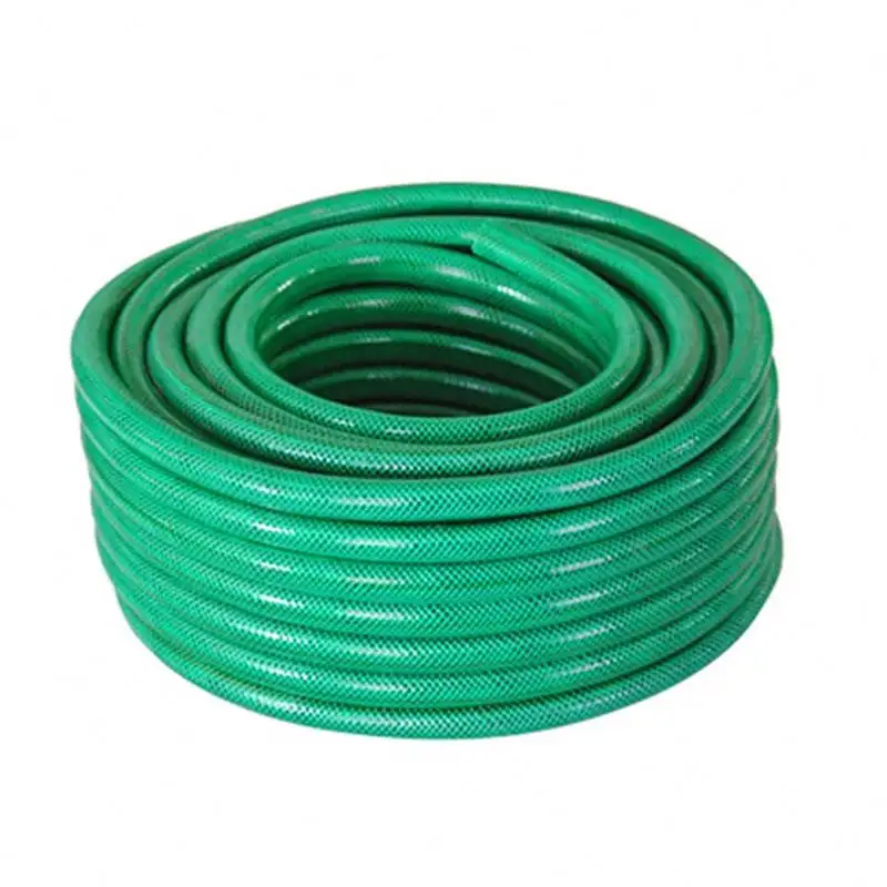 10m/20m PVC 8/12mm Braided  Reinforced Hose Gardend Irrigation Flexible Fiber Water Supply Pipe Environmental Protection Pipe/