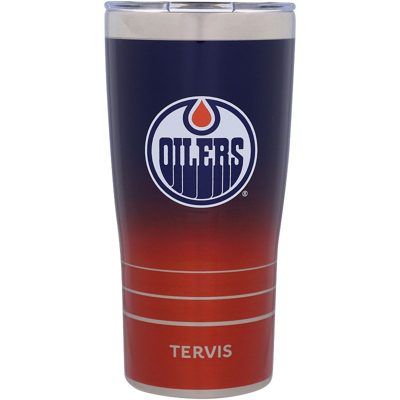 Tervis Edmonton Oilers 20oz. Ombre Stainless Steel Travel Tumbler