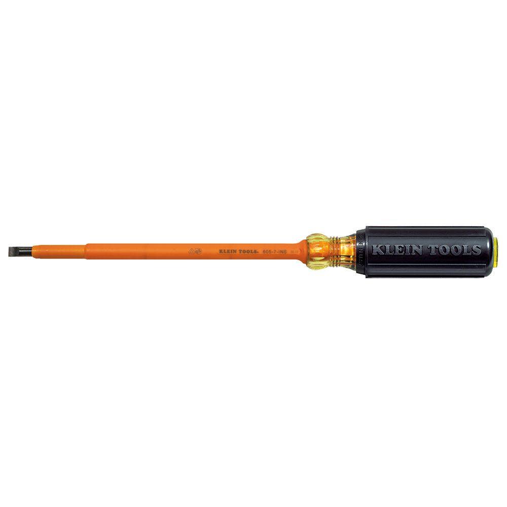 Screwdriver， Insulated， 1/4 Cab 7 ;