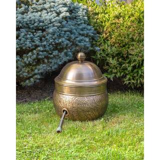 Good Directions Brass Key West Hose Pot with Lid - by Good Directions 457AB-458AB