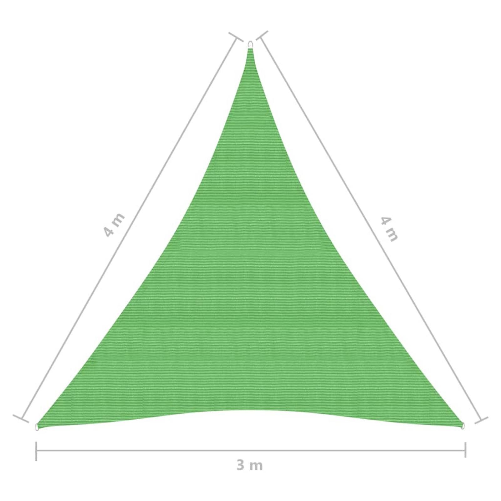 Vela Sunshade 160 G / M Light Green 3x4x4 M In Hdpe No.361328