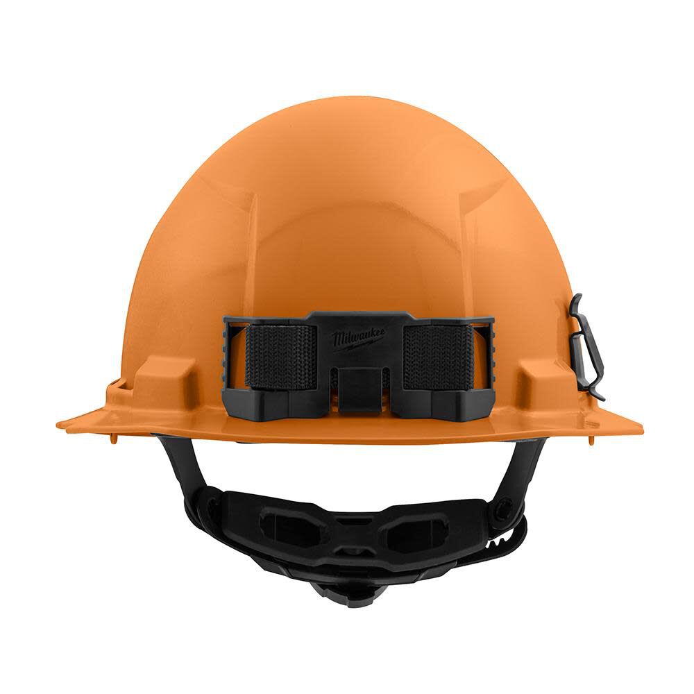 MW Orange Full Brim Hard Hat with 6pt Ratcheting Suspension Type 1 Class E 48-73-1133 from MW