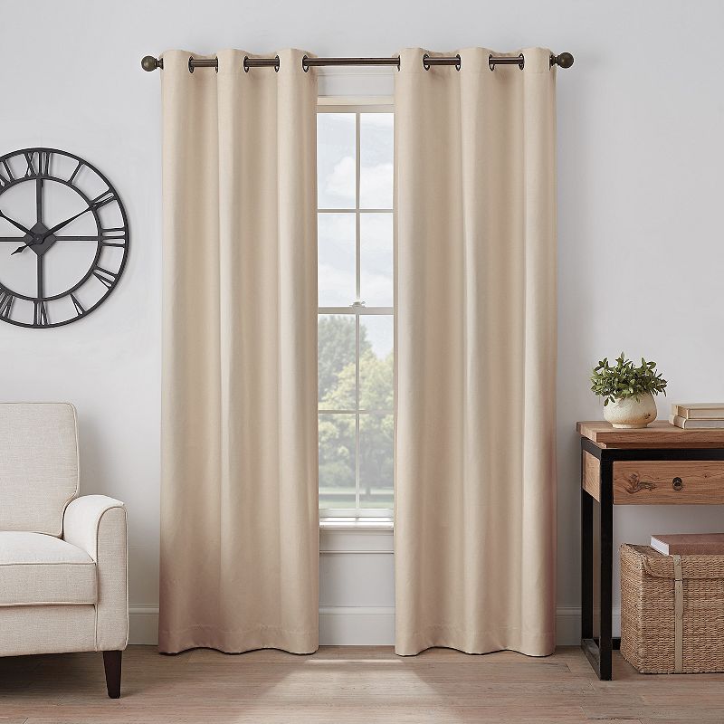 eclipse Gabriella Absolute Zero 100% Blackout 1-Panel Window Curtain