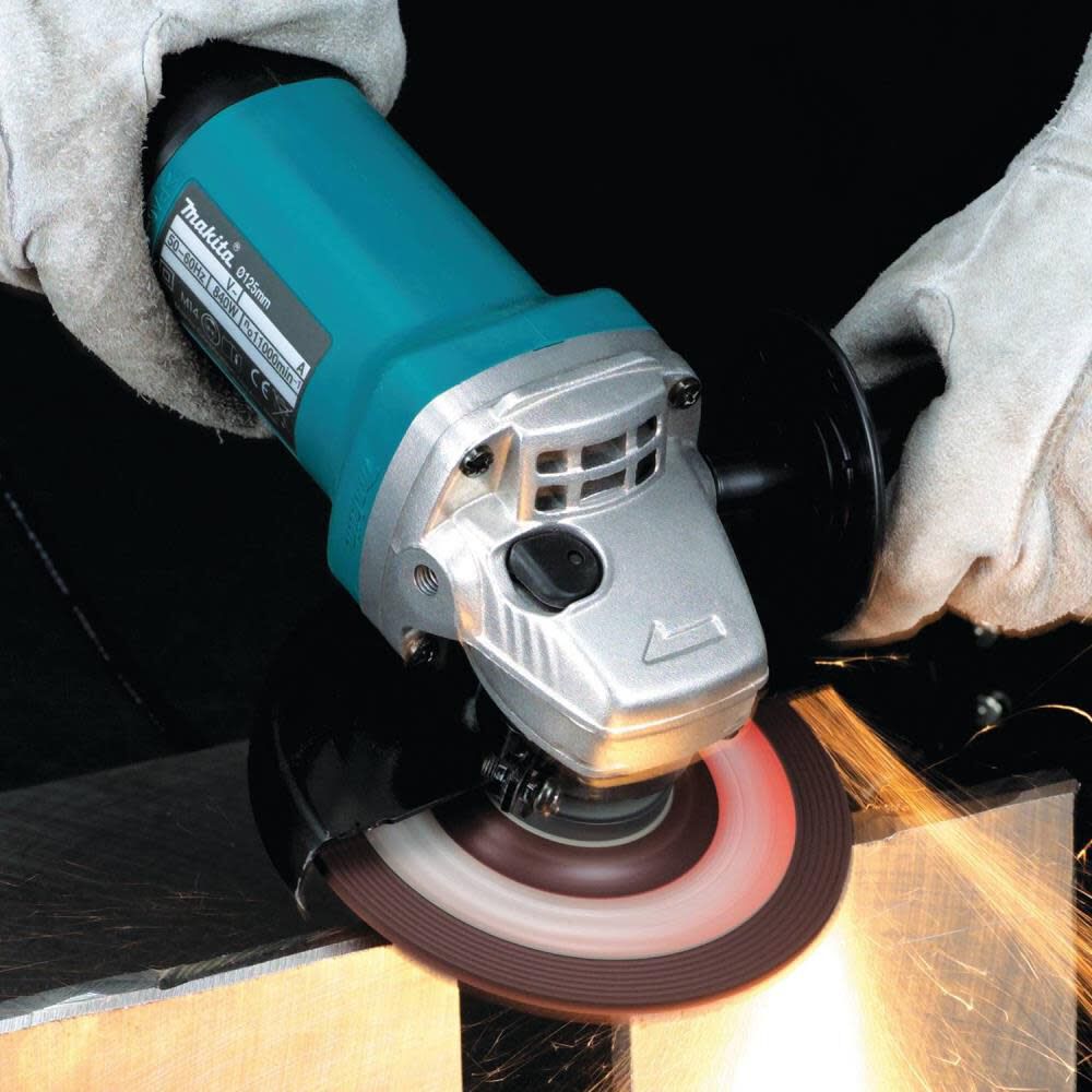 Makita 14 In. Cut-Off Saw with 4-1/2 In. Paddle Switch Angle Grinder LW1401X2 from Makita