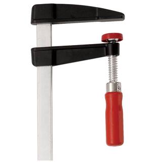 BESSEY LM 4 in. Capacity Light Weight Clamp with Die Cast Zinc Jaws and 2 in. Throat Depth LM2.004