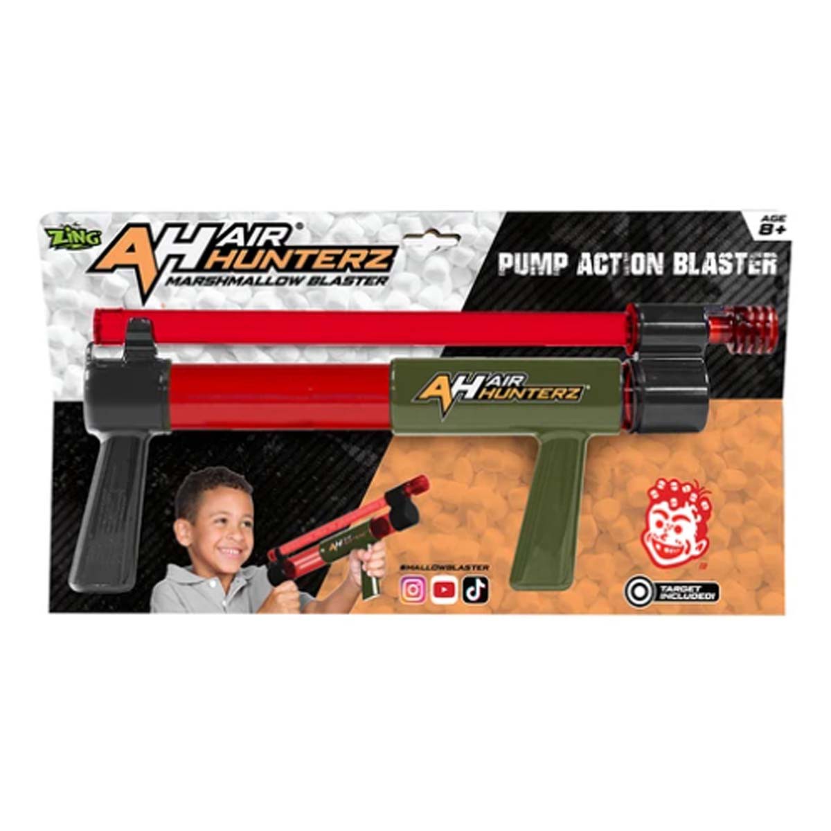 Zing Pump-Action Marshmallow Blaster