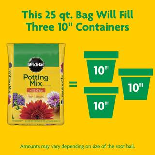 Miracle-Gro 25 qt. Potting Soil Mix 72781431