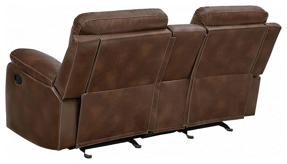 Contemporary Theater Seating  Elegant Tufting Details and Center Console   Contemporary   Theater Seating   by Decor Love  Houzz