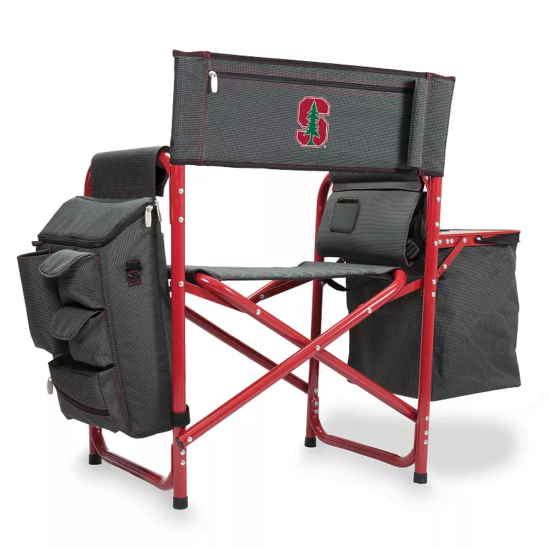 Picnic Time Stanford Cardinal Fusion Backpack Chair with Cooler