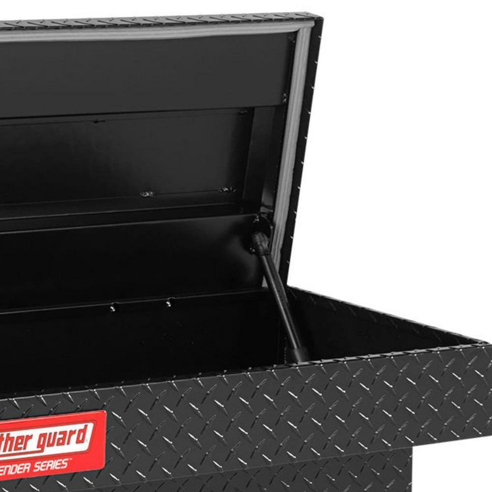 Weather Guard Defender Matte Black Aluminum Lo-Side Truck Box (72 in. x 15 in. x 13 in.) 300301-53-01