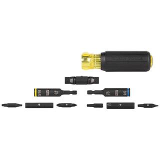 Klein Tools 11-in-1 Multi-Bit ScrewdriverNut Driver Impact-Rated 32500HDR