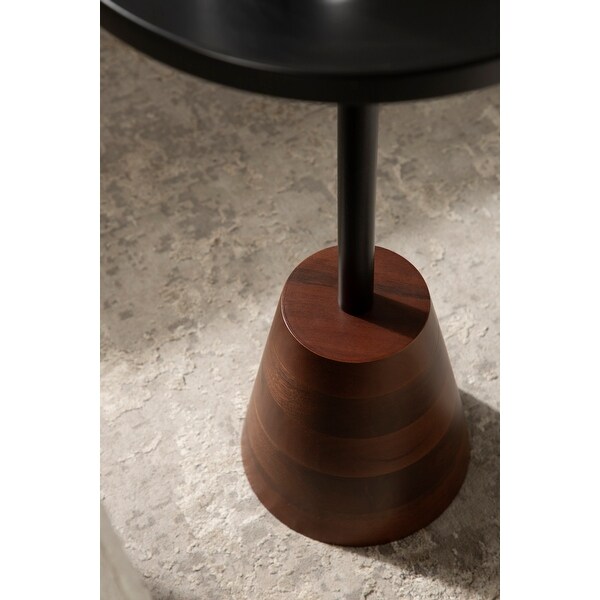 Kate and Laurel Tira Round Side Table