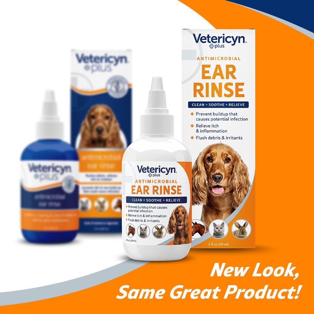 Vetericyn Plus Antimicrobial Pet Ear Rinse