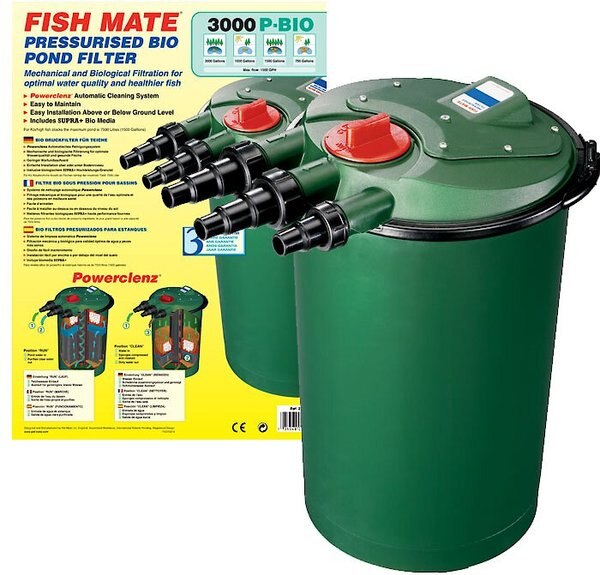 Fish Mate Powerclenz Bio Filter， 1500 GPH