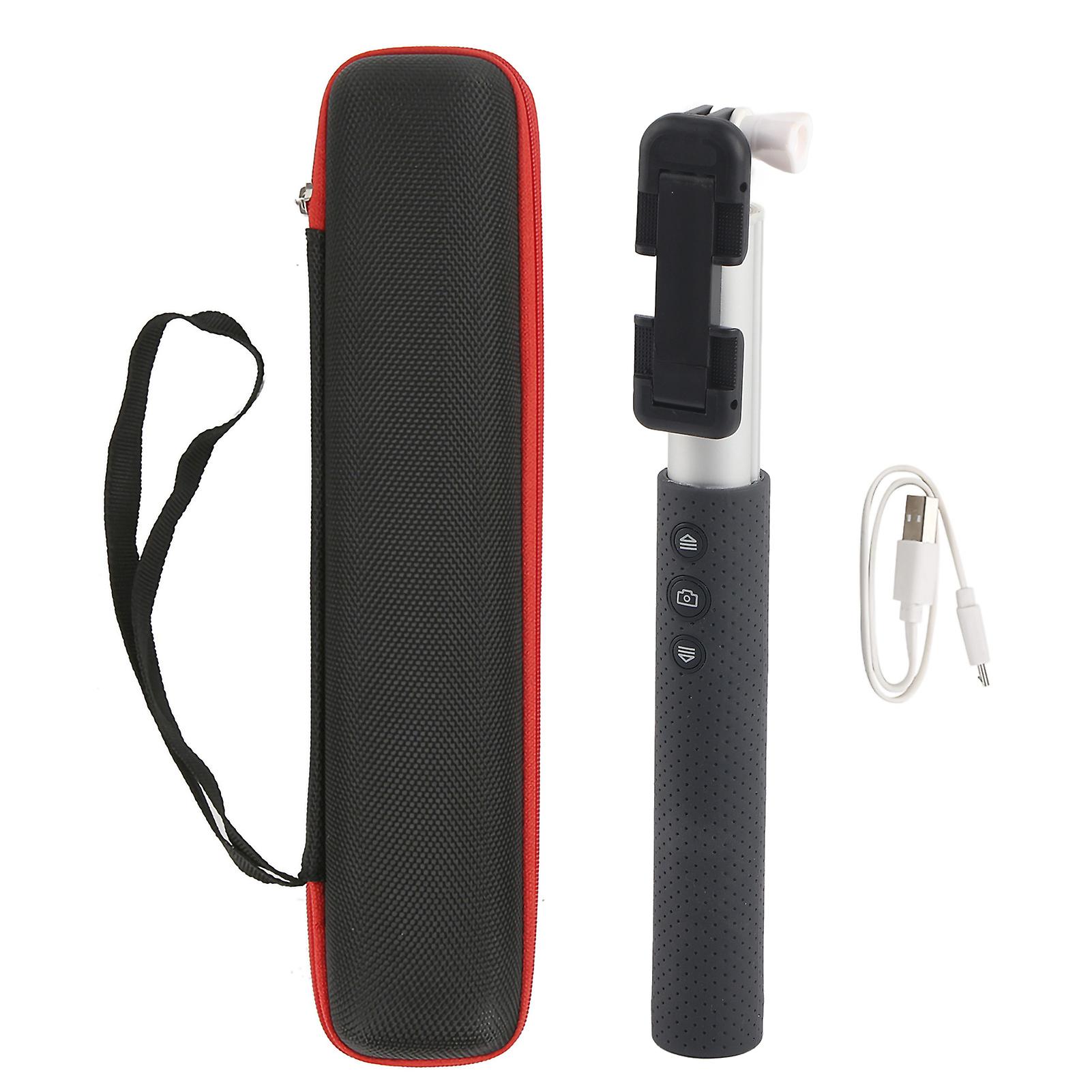 Portable Automatic Extension Five-section Retractable Automatic Selfie Stick With Charging Cable