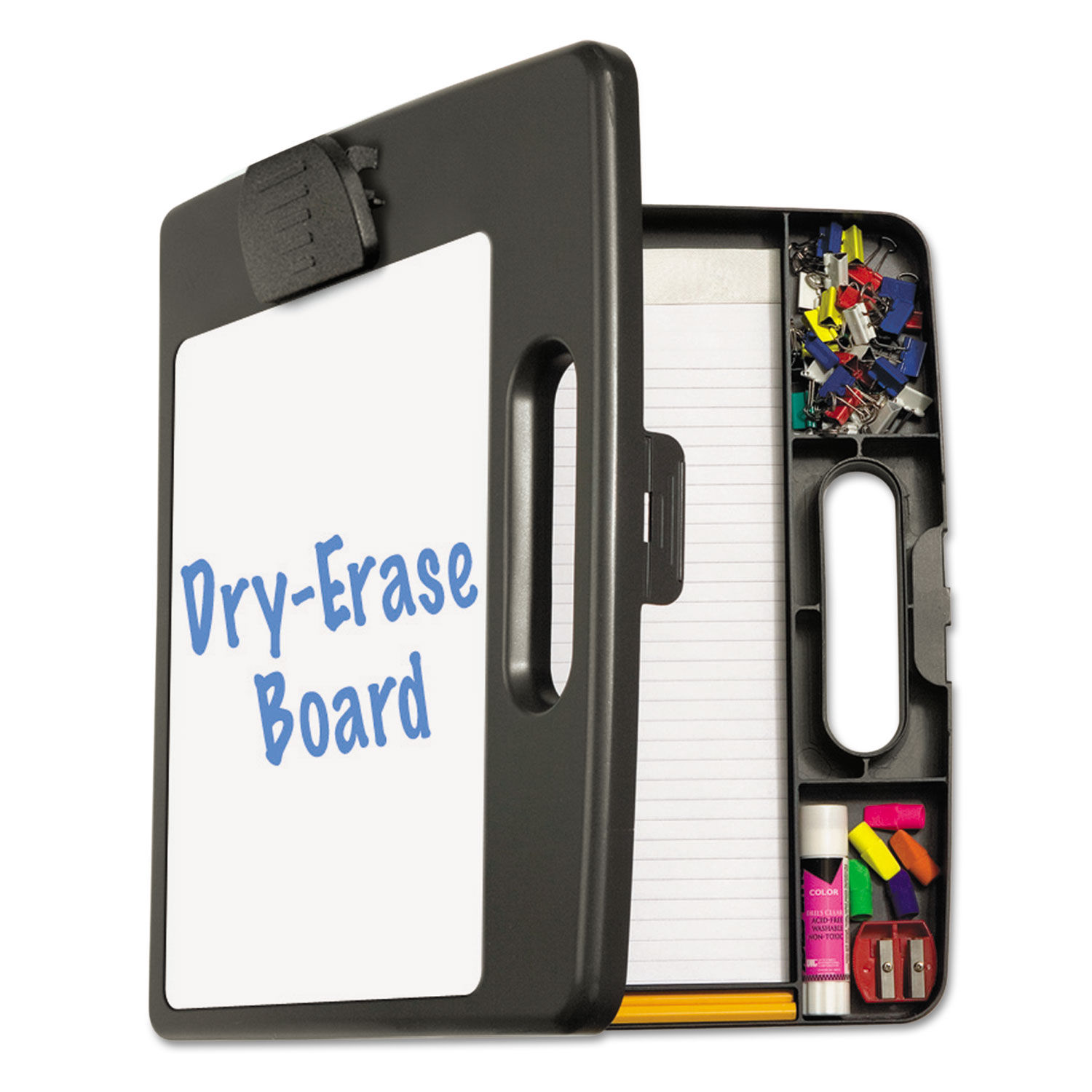 Portable Dry Erase Clipboard Case by Officemate OIC83382