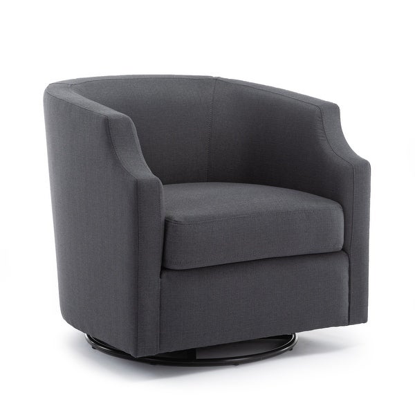 Cayden Swivel Glider Barrel Chair by Greyson Living