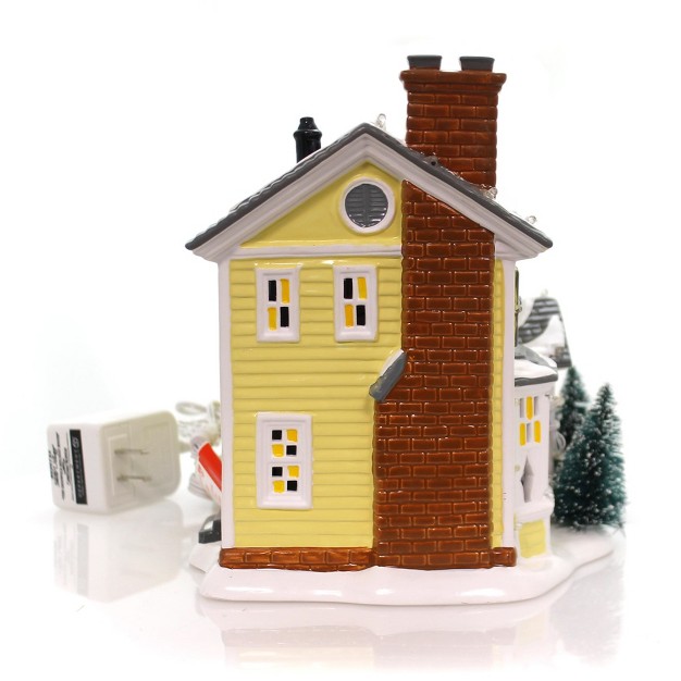 The Griswold Holiday House National Lampoons Snow Village Decorative Figurines