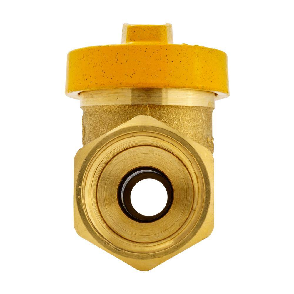 ProLine Series 38 in. x 12 in. Brass FL x FPT 1-Piece Gas Valve 114-522HN