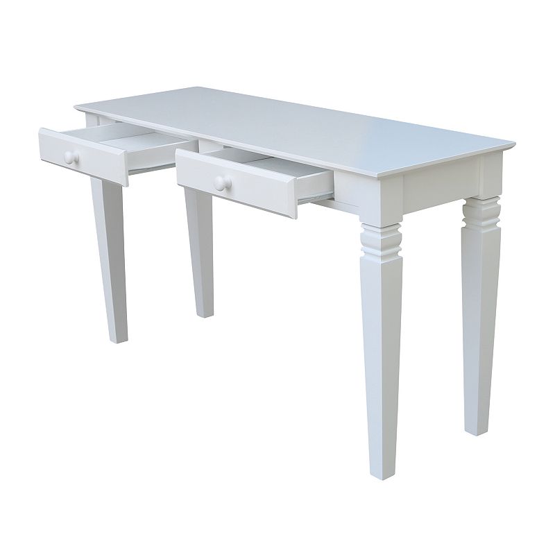 International Concepts Java Console Table with Drawers